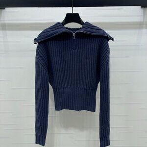 Acne Studios Collared Long-Sleeve Sweater